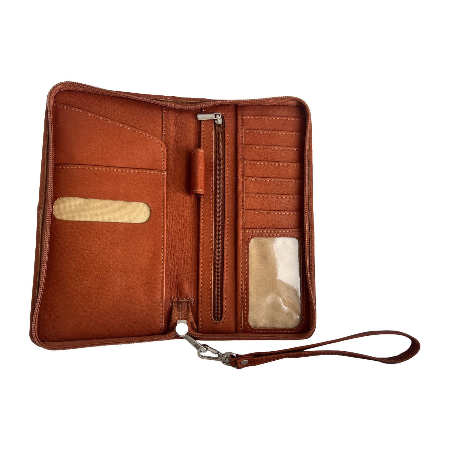 100% Genuine Colombian Leather Travel Wallet